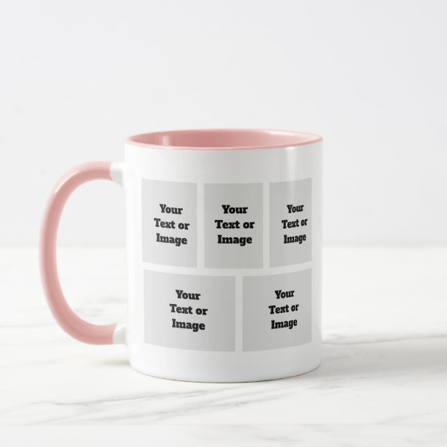 Create Your Own Personalized Photo Mug  (Left)