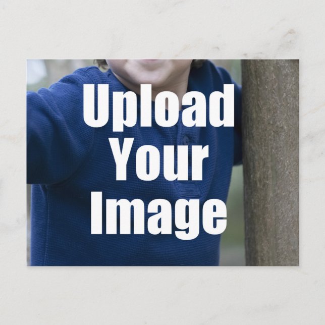 Create Your Own Personalized Photo Mug from Child Postcard (Front)