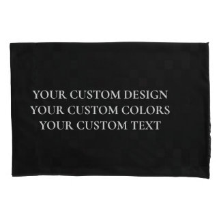 Create Your Own Personalized Pillowcase