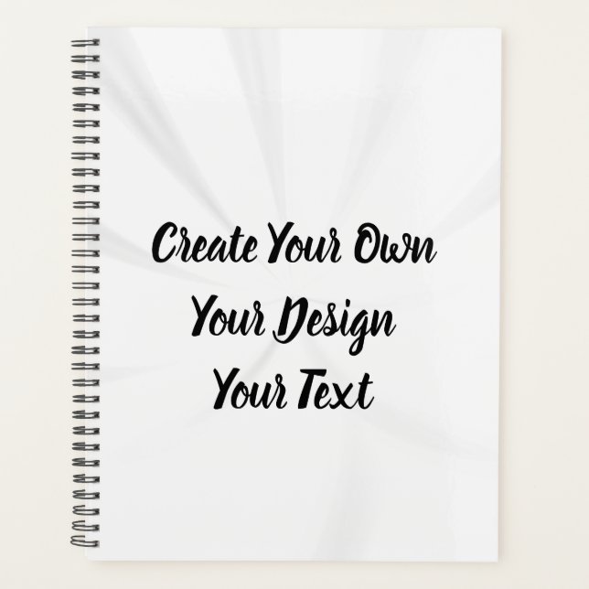 Create Your Own Personalized Planner (Front)