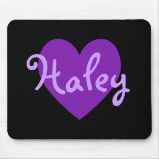 Create Your Own Personalized Purple Heart Black Mouse Pad