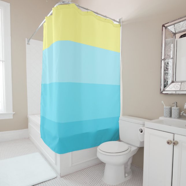 Create Your Own Personalized Shower Curtain (In Situ)
