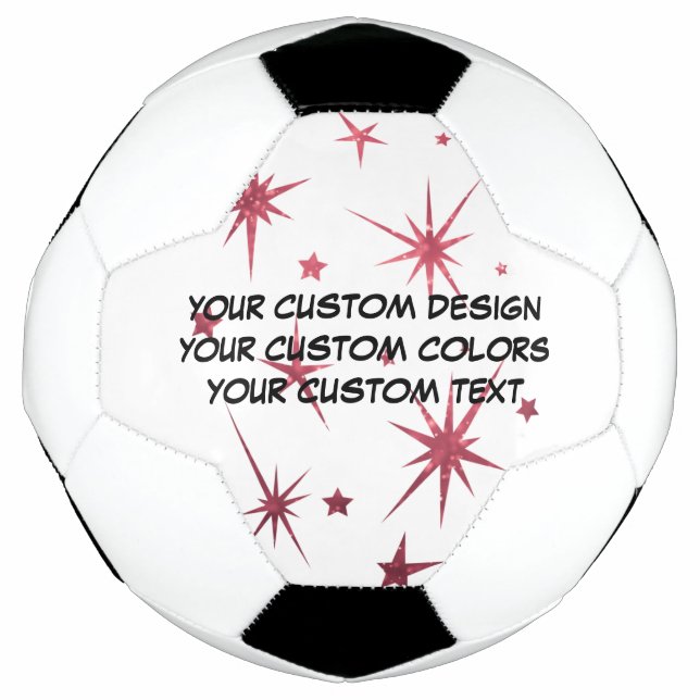 Create Your Own Personalized Soccer Ball (Front)