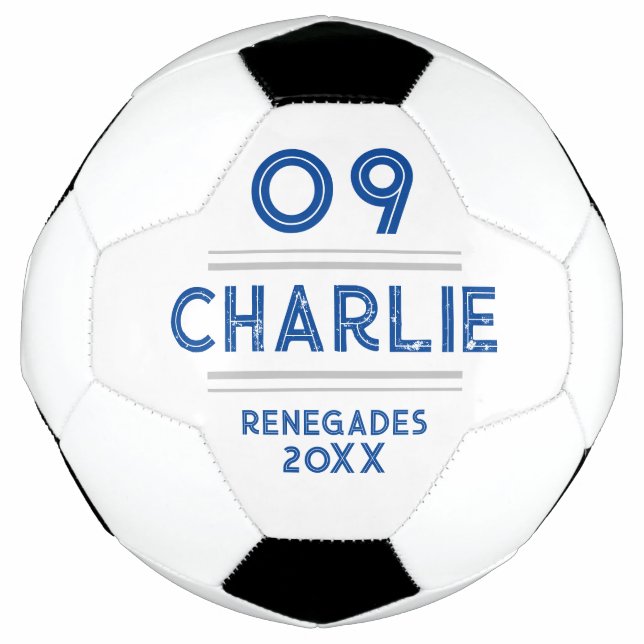 Create Your Own Personalized Soccer Ball (Front)