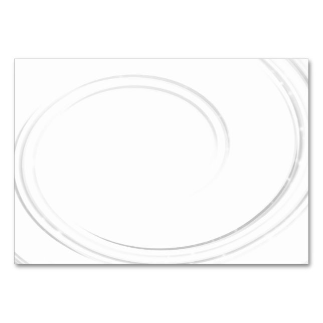 Create Your Own Personalized Table Number (Front)