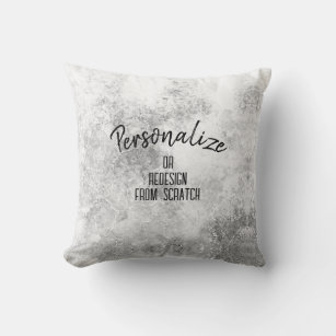 Create Your Own Personalized Throw Pillow