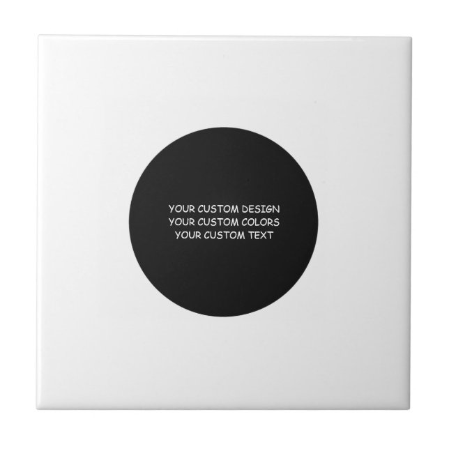 Create Your Own Personalized Tile (Front)