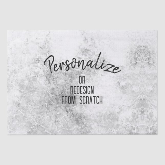 Create Your Own Personalized Tissue Paper (Front)