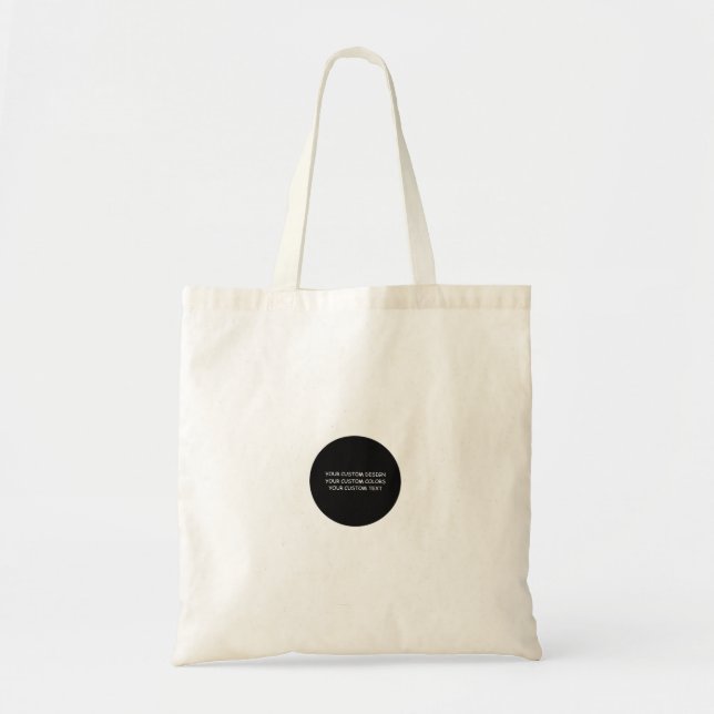 Create Your Own Personalized Tote Bag (Front)