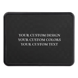 Create Your Own Personalized Trailer Hitch Cover
