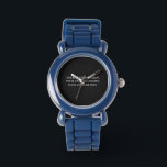 Create Your Own Personalized Watch<br><div class="desc">Customize this product by adding your own images and text and choosing your favourite fonts and colours. Visit Aviary Art on Zazzle to view our entire collection of easy to personalize,  high quality products!</div>