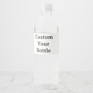 create your own Personalized Water Bottle Label
