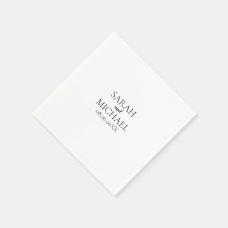 Create Your Own - Personalized Wedding Napkin