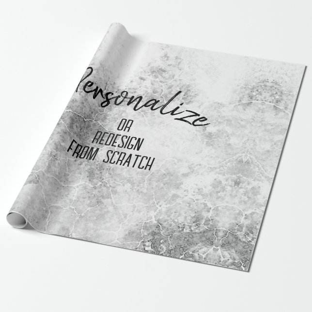 Create Your Own Personalized Wrapping Paper (Unrolled)