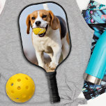 Create Your Own Pet Dog Custom Photo Personalized  Pickleball Paddle<br><div class="desc">Custom photo pickleball paddle of your best friend. Customize these pickleball paddles with your favourite family, pet, dog, kids photos. Great gift to all pickleball lovers, dog lovers, dog mom and dog dad. COPYRIGHT © 2020 Judy Burrows, Black Dog Art - All Rights Reserved . Create Your Own Pet Dog...</div>
