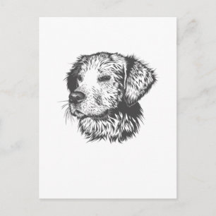 Create Your Own Pet Dog Customized Postcard