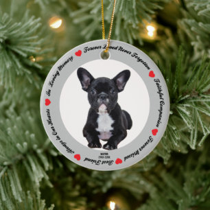 Create Your Own Pet Dog Memorial  Ceramic Ornament