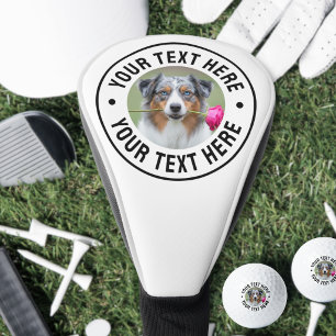 Create your Own Pet Dog Photo Golf Head Cover