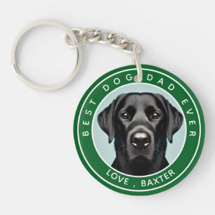 Create Your Own Pet Dog Photo Personalized Keychain