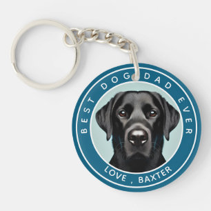 Create Your Own Pet Dog Photo Personalized Keychain