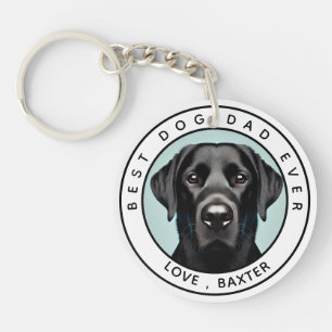 Create Your Own Pet Dog Photo Personalized Keychain