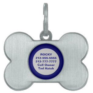 Create Your Own Pet Name Tag