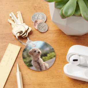Create Your Own Pet Photo Custom Picture Keychain