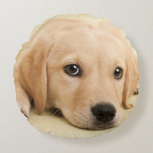 Create Your Own Pet Photo Custom Picture Round Pillow