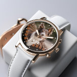 Create Your Own - Pet Photo Personalized Watch<br><div class="desc">Pets leave paw prints in your heart. 
Display your favourite pet photo with this beautiful personalized watch perfect for the World's Best Pet Mom or Dad.</div>