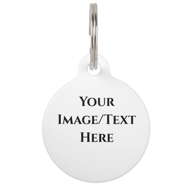 Create Your Own  Pet Tag (Front)