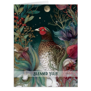 Create Your Own Pheasant Bird Winter Solstice