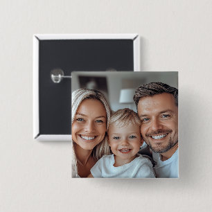 Create Your Own Photo 2 Inch Square Button