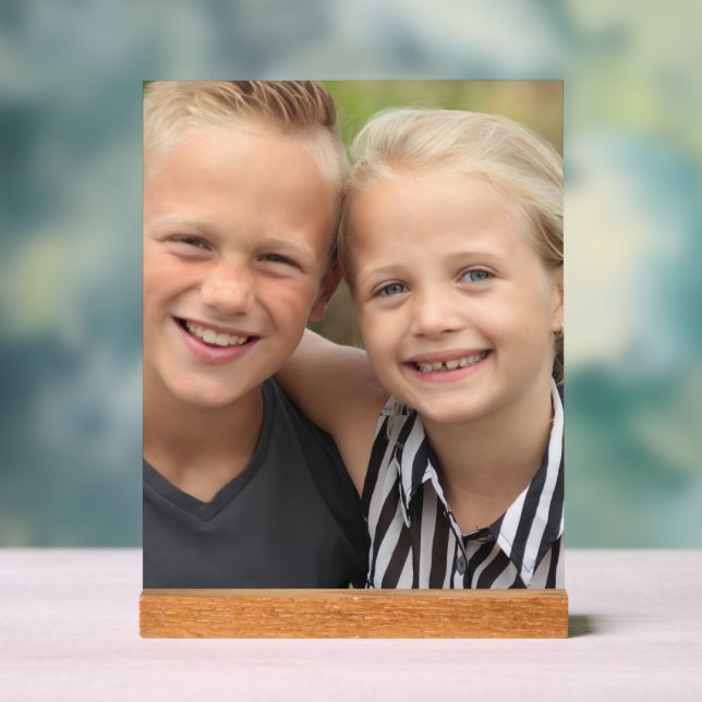 Create Your Own Photo  Acrylic Sign (Neutral)
