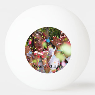 Create Your Own Photo and Text Customized Ping Pon Pong Ball