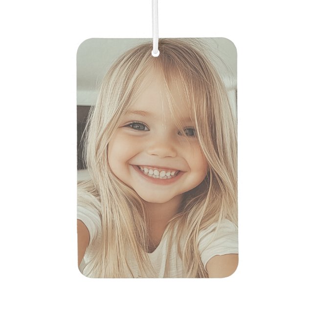 Create your own photo Auto fragrance Air Freshener (Front)