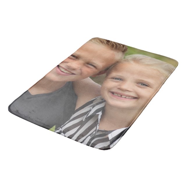 Create Your Own Photo  Bath Mat (Angled)