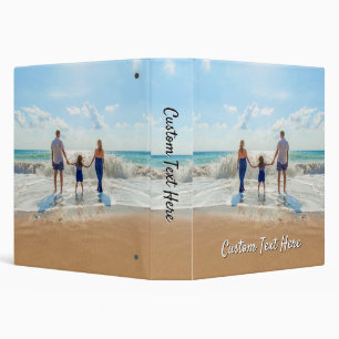 Create Your Own Photo Binder with Custom Text