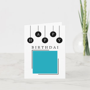 Create Your own Photo Birthday Greeting Card