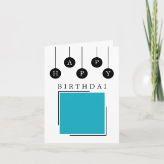 Create Your own Photo Birthday Greeting Card