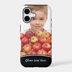 Create Your Own Photo Blue Edge iPhone5