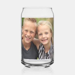 Create Your Own Photo Can Glass