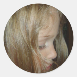 CREATE YOUR OWN PHOTO CLASSIC ROUND STICKER