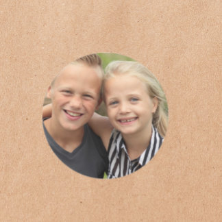 Create Your Own Photo Classic Round Sticker