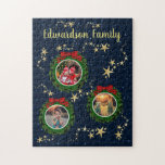 Create your own photo collage Christmas Jigsaw Puzzle<br><div class="desc">Create your own photo collage christmas jigsam puzzle.
You can add your own photos and name to personalize. Great fun !</div>