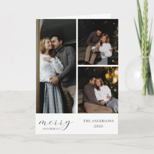 Create Your Own Photo Collage Folded Greeting Card