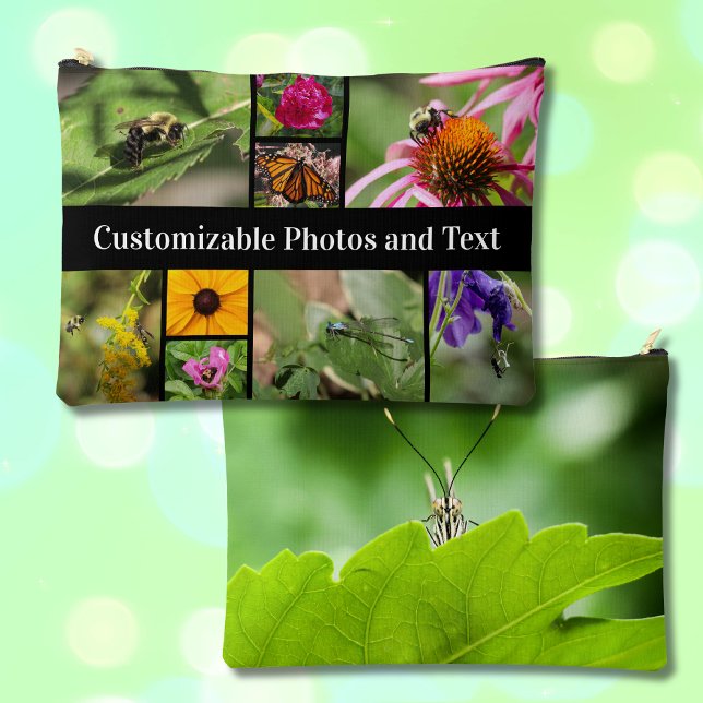 Create Your Own Photo Collage Mother's Day Accessory Pouch (Creator Uploaded)