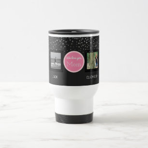 Create Your Own Photo Collage Mother's Day Gift Travel Mug
