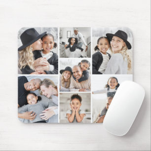 Create Your Own Photo Collage Mouse Pad