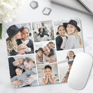 Create Your Own Photo Collage Mouse Pad