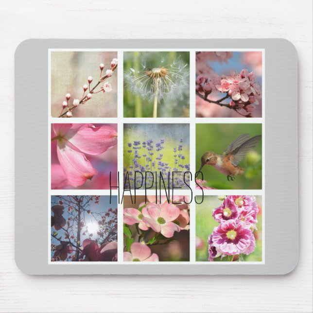 Create Your Own Photo Collage Mouse Pad (Front)
